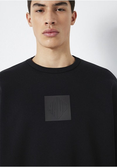 Mavi - Mavi Baskılı Siyah Sweatshirt 0s10530-900 Siyah