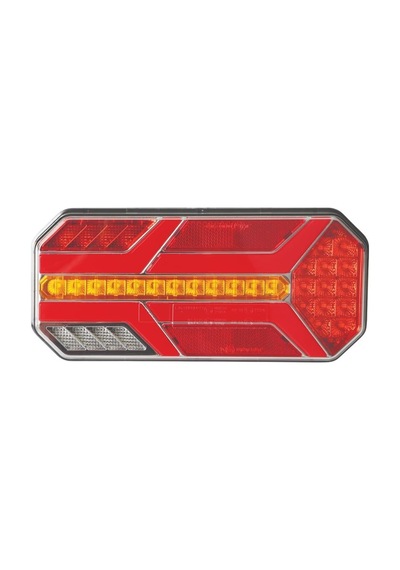 Wolfram 10v-30v Stop Lambası Neon Ledli-kayar Sinyalli 7 Fonksiyonlu 235 110 47 Mm E9 Sağ