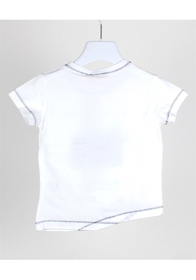 Jack Lions 1-4 Yaş Erkek Bebek Çapraz Kesim Tshirt Lacivert Lacivert
