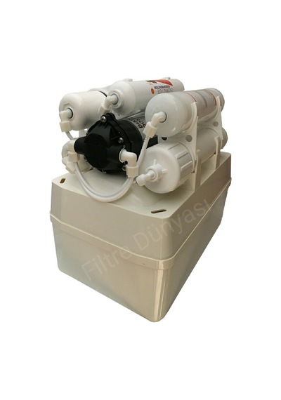 Filtre Dünyası Pompalı Kapalı Kasa Inline Tankı Içinde 5 Aşamalı