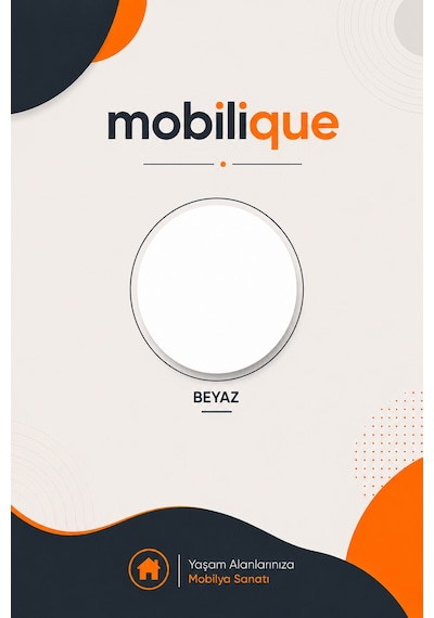 Prestij No.7 Üç Kapaklı Askılıklı Modüler Gardırop Beyaz