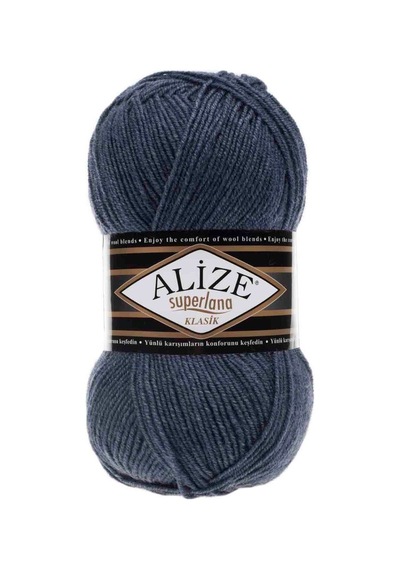 Alize Süperlana Klasik 203 Koyu Denim Iplik