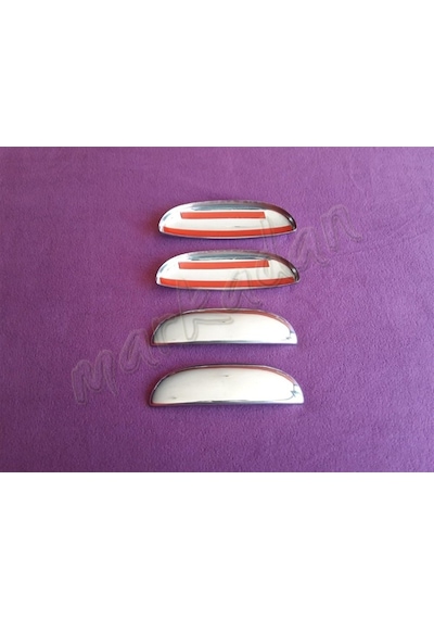 Woc Chrome Fiat Albea Krom Kapı Kolu 2002-2012 4 Kapı Paslanmaz Ç
