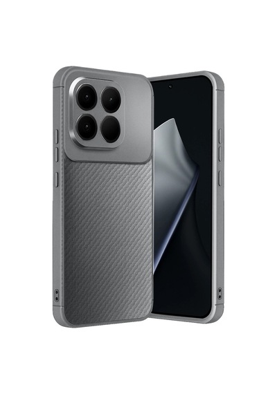 Mi 15t Auto Focus Karbon Kapak - Gri İtdark52775