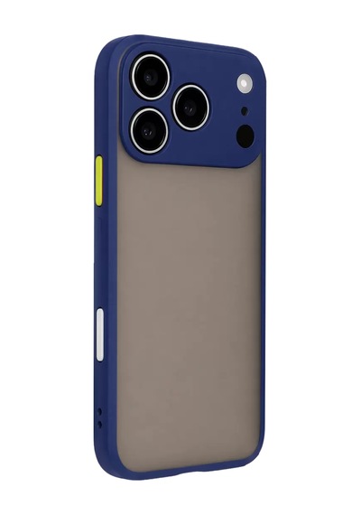 Newface Apple İphone 17 Pro Kılıf Montreal Silikon Kapak - Laicvert Lacivert
