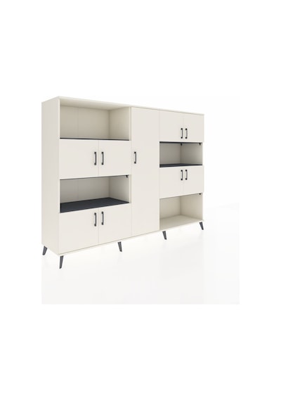 Hyperion Dolap 10 Raflı 9 Kapaklı 220x44x163 Aytaşı-aytaşı/antras Aytaşı-aytaşı/antrasit Hyperion Dolap 10 Raflı 9 Kapaklı 220x44x163 Aytaşı-aytaşı/antras Aytaşı-aytaşı/antrasit