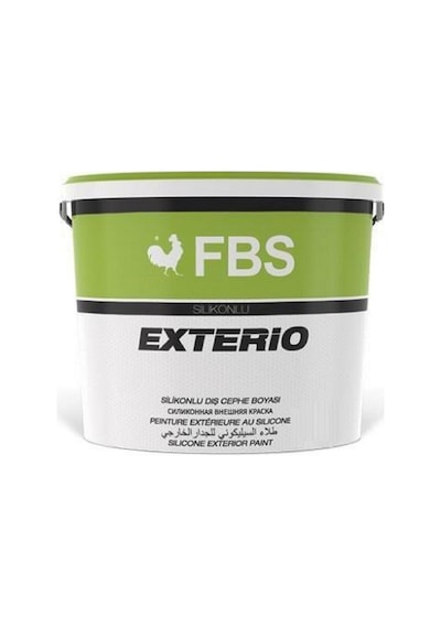 Fbs Exterio Silikonlu Dış Cephe Boyası 20 Kg Beyaz