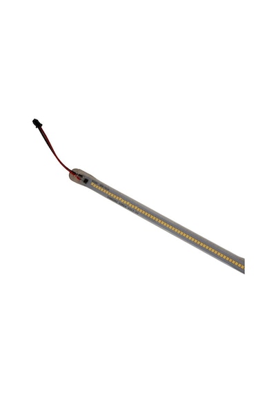 220 Volt 2835 Çubuk Led 30 Cm Kasalı Dim Edilebilir Bar Led 220v Gün Işığı 3000-3200k-şeffaf Cam