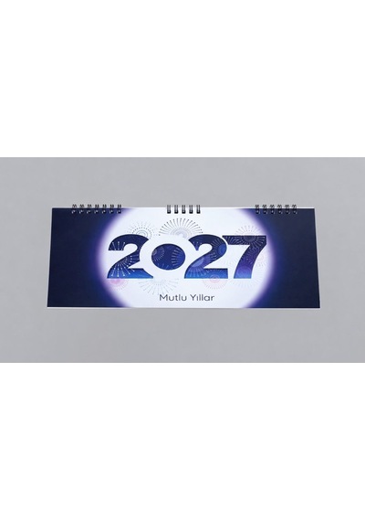 Li Masa Takvimi Küçük 2027 Yeşil