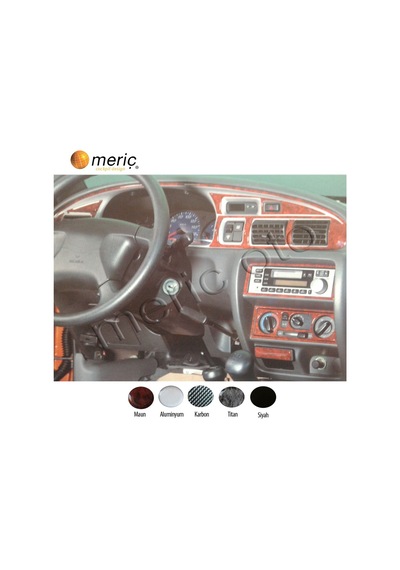 Meriç® Mazda Pick-Up Ön Torpido Kaplama 12 Parça 1999-2006 (530156734)