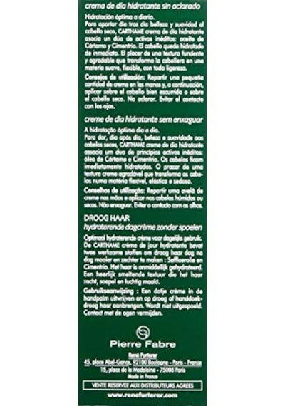 Rene Furterer Carthame Durulanmayan Saç Kremi 75 Ml 1 Paket 1 X 50 Ml
