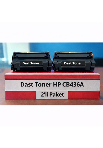 Hp Cb436a Uyumlu Toner 2'li Paket