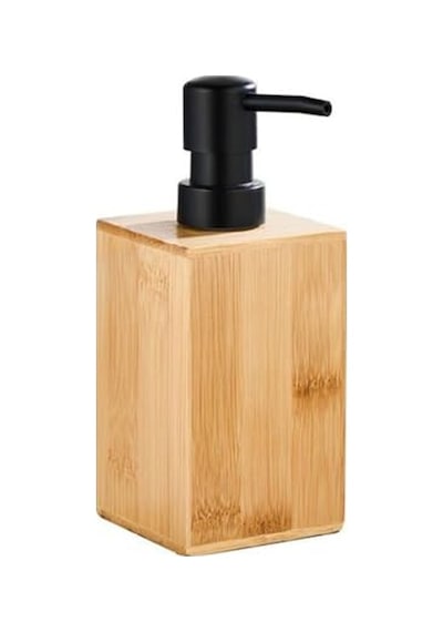 Bambu Sıvı Sabunluk Ahşap El Sabunu, Losyon Ve Şampuan Dispenseri Modern Banyo, Mutfak Ve Lavabo Düzenleyici 2 Genel
