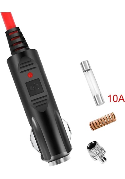 Speeduf1.5metre Çakmak Uzatma Kablosu2li 12v/24v Çakmak Çoklayıcı