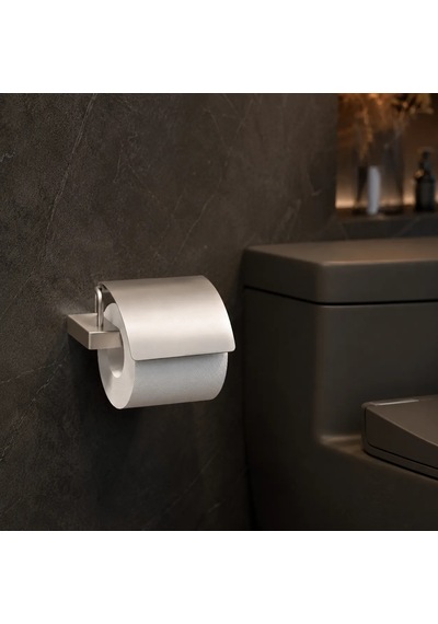 System Banyo Mat Nikel Saten Tuvalet Kağıtlığı Ba1019 010 Nbm Çok Renkli