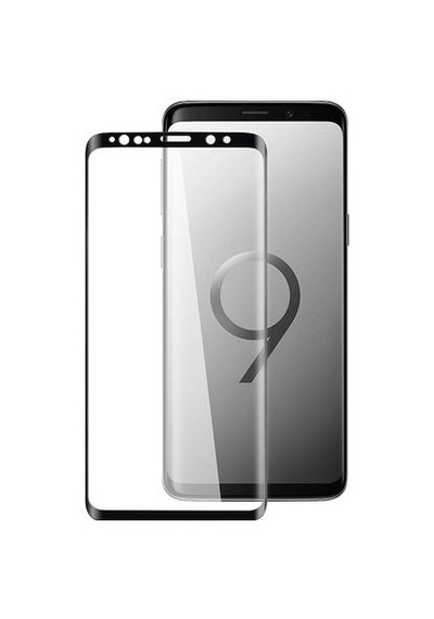 Samsung Galaxy S9 Plus İle Uyumlu Şeffaf Esnek Kavisli Ekranı Tam Kaplayan Pet Ekran Koruyucu