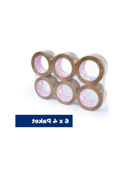 24 Adet 45 Mm X 100 Mt Kahve Koli Bandı, Güçlü Yapıştırma 10