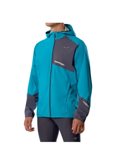 Mizuno Waterproof 20k Er Erkek Yağmurluk Mavi Çok Renkli