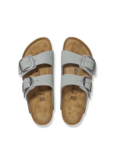 Birkenstock Arizona Big Buckle Nu Kadın Terlik 1029311 Gri