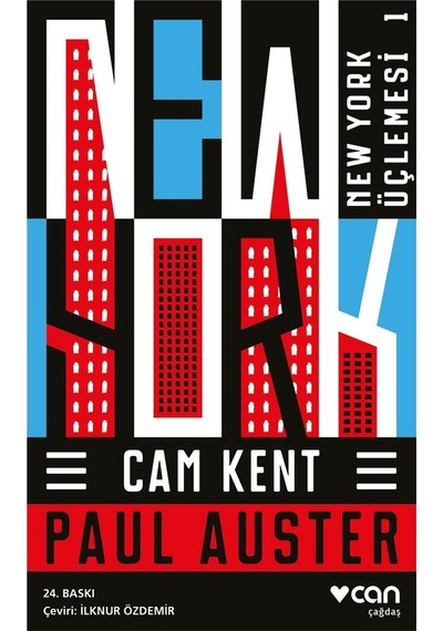 Cam Kent / New York Üçlemesi 1 - Paul Auster - Can Yayınları