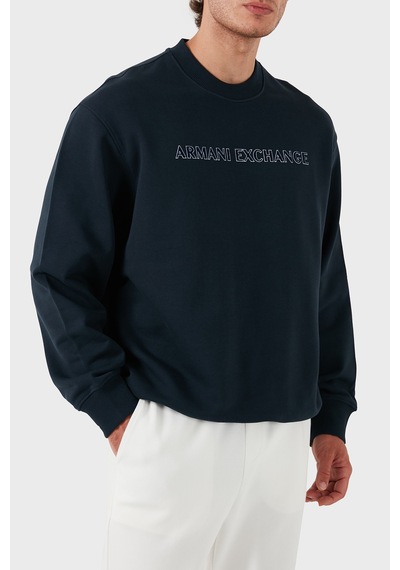 Armani Exchange Erkek Sweat 6dzmba Zjadz 1510 Lacivert