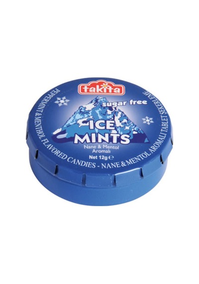 5 Adet Takita Ice Mints Şekersiz Tablet Şeker 12 G