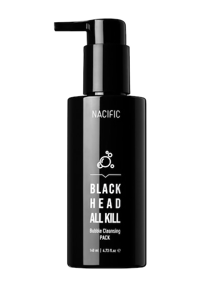 NACIFIC Blackhead All Kill Bubble Cleansing Pack 140 ml , Siyah Nokta ve Gözenek Arındırıcı Köpük Maske