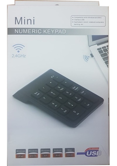 Mini Numeric Keypad Usb Kablolu