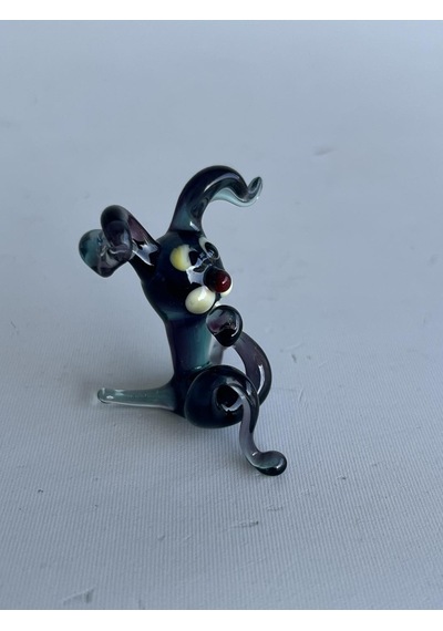 El Yapımı Murano Cam Tavşan Biblo A82-01