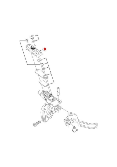 Shimano Deore Bl-m566 Disk Fren Kolu Rezervuar Kapağı Sol