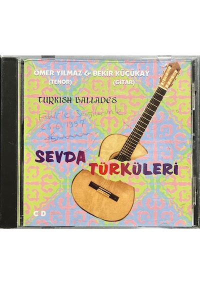 Plak Değildir Cd Dir Cd Ömer Yılmaz & Bekir Küçükay Sevda Türkü