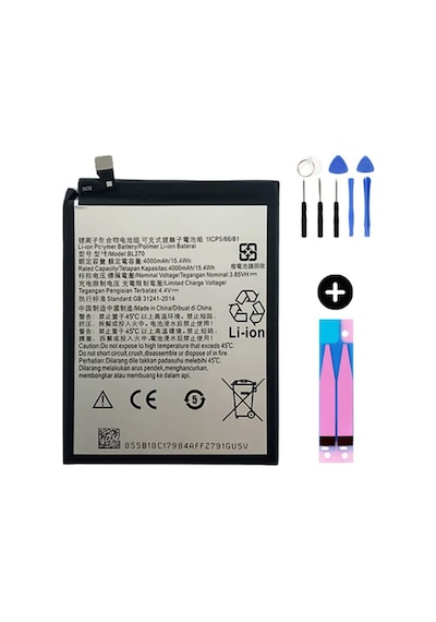 Lenovo K6 Note Uyumlu A Kalite Batarya Pil + Montaj Seti