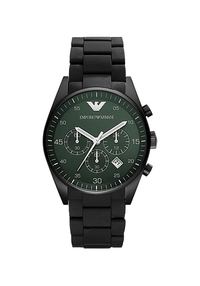 Emporio Armani Ar5922 Siyah Silikon Saat Kordonu