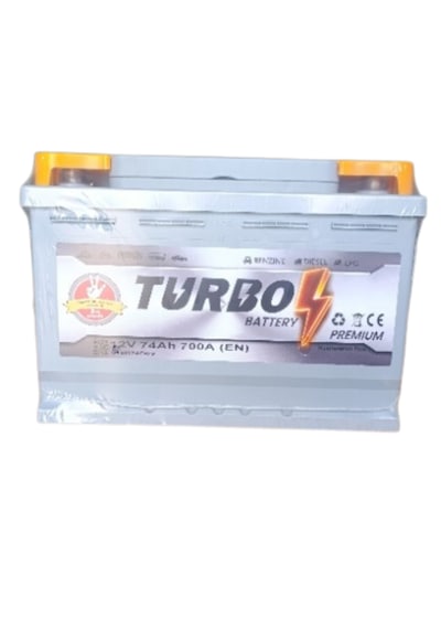 Turbo 74 Ah. 72 Amper Uyumlu 600a En 3 Yıl Petlas li Üretim Tarihi: 2026