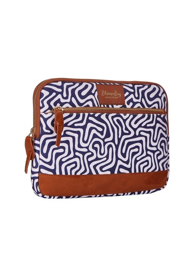 Bloominbag Digi Lab İpad Uyumlu / Tablet Kılıf Tablet Kılıfı Mavi - Beyaz
