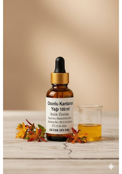 Aktar Diyarı Ozonlu Kantaron Yağı 100 ML
