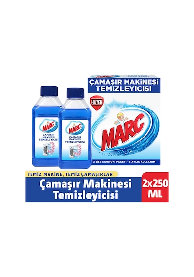 Marc Çamaşır Makinesi Temizleyici 4 Adet x 250 Ml.