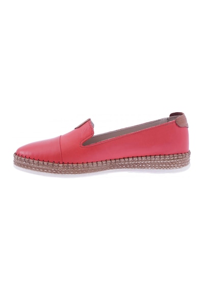 Dgn P01-22y Bayan Strobelli Anatomıc Footwear Deri Ayakkabı P01-1512-R0766 Kırmızı