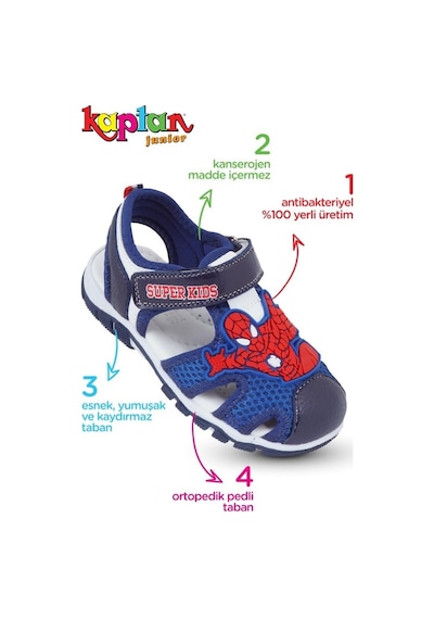 Erkek Çocuk Bebek Ortopedik Ayakkabı Sandalet Bbre 105