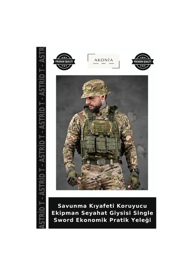 Astrid T Savunma Kıyafeti Koruyucu Ekipman Seyahat Giysisi Single Sword Ekonomik Pratik Yeleği Çok Renkli