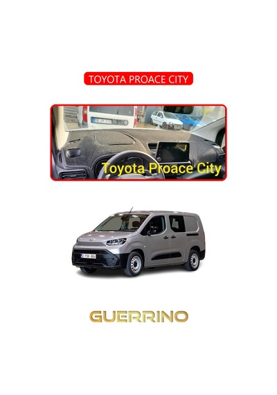 Toyota Proace Cıtytorpido Koruma Halısı Kırmızı Kenar