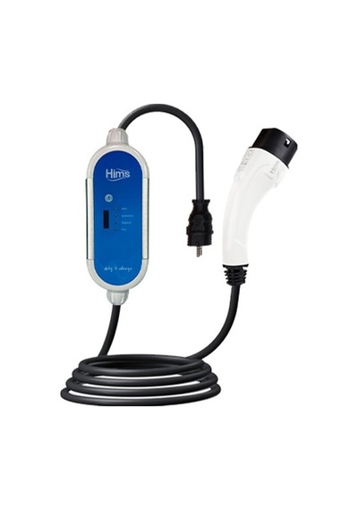 Hims Hctk-g-3-10 3.7kw 10m Kablolu Taşınabilir Elektrikli Araç Şarj Cihazı