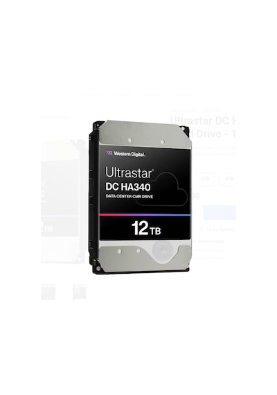 Wd Ultrastar 3.5 İnc 12 Tb 7200rpm 512mb Ha340 0b47061 Wus721212ble604 Sabit Disk 5 Yıl Garantili