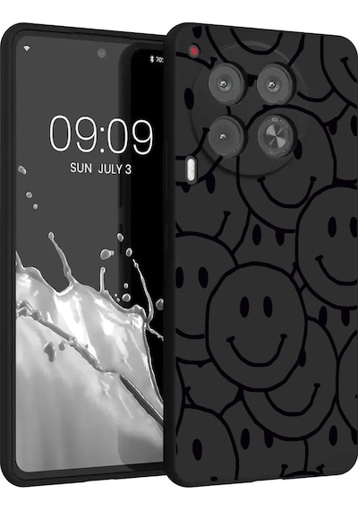 Tecno Spark 30 Pro İle Uyumlu Premier Kalite Özel Üretim Baskılı Silikon Telefon Kılıfı Bc 8 Siyah