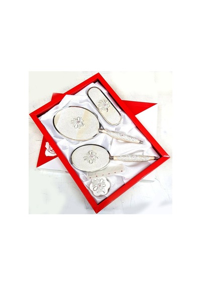 Ceyyiz Gülüm 5Li Ayna Tarak Fırça Pudralık Çeyiz Seti (397263808)