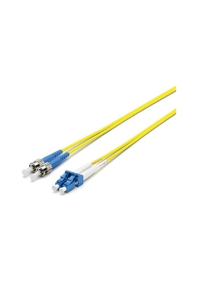 Fibre Fiber Optik  Patch Cord Kablo Dublex SM LC-ST 180 M
