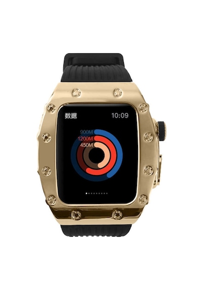 ​​​Apple Uyumlu  Watch 44 MM Kordon Metal Kasa Kordon 65