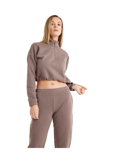Kadın Sweatshirt 60462 - Vizon Vizon