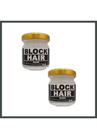 Bezos Block Hair Saçlarınıza Derinlemesine Bakım Ve Canlılık Maskesi Kremi 40 Ml X 2 Adet Nhr