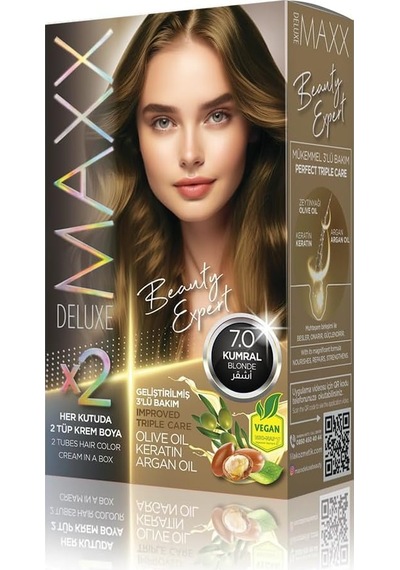 Beauty Expert Haır Color Keratin 'li 1 Kutu 2 X 50 Ml Kumral 7.0